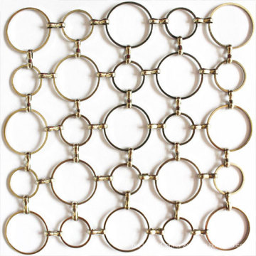 design de metal decorativo de design de interiores malha de metal